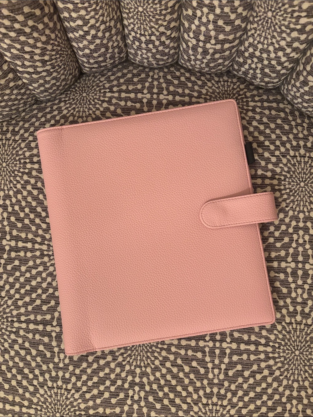 Destash SALE Janes Agenda Classic Disc Blush Pink Wrap Planner Notebook Cover